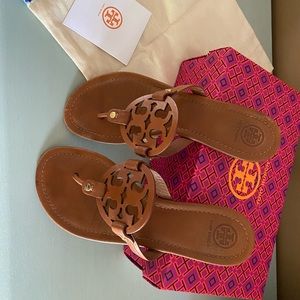 Size 9. Tory Burch Miller Sandals